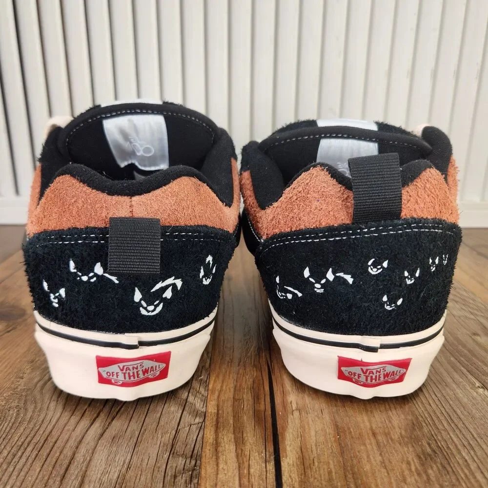 Vans Knu Skool Disney Scar Skate Shoes Mens Sz 10.5 100th Anniversary Lion King